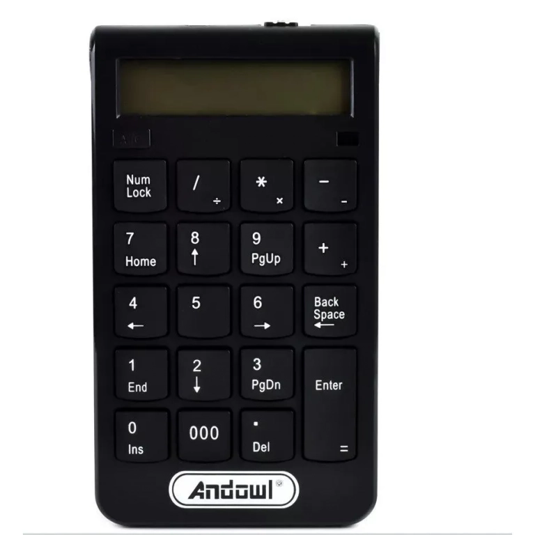 Ασύρματο Αριθμητικό Πληκτρολόγιο 2.4GHz USB3.0 Andowl Q-JP30 – Μαύρο