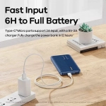 Power Bank RPP-295 Landon 2.1A 10000mAh είσοδος Micro/Type-C λευκό Remax