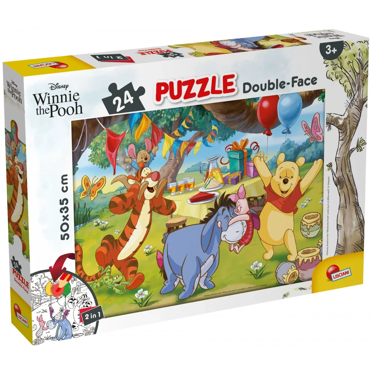 DISNEY PUZZLE DF PLUS 24 WINNIE THE POOH | G for Gadget