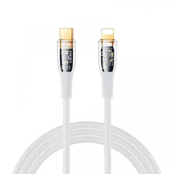 Remax USB-C to Lightning Cable 20W Λευκό 1.2m (RC-C061)