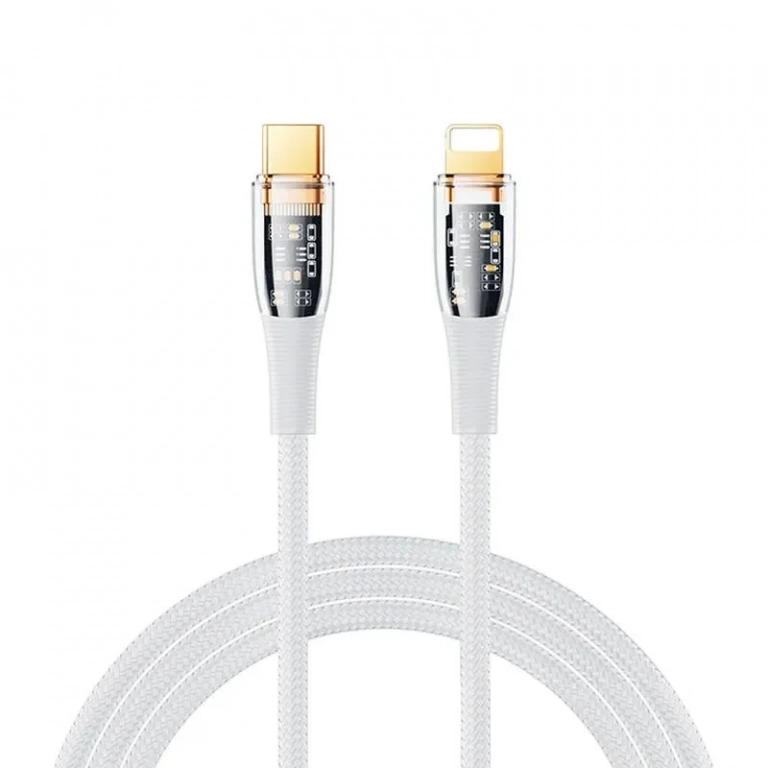 Remax USB-C to Lightning Cable 20W Λευκό 1.2m (RC-C061)
