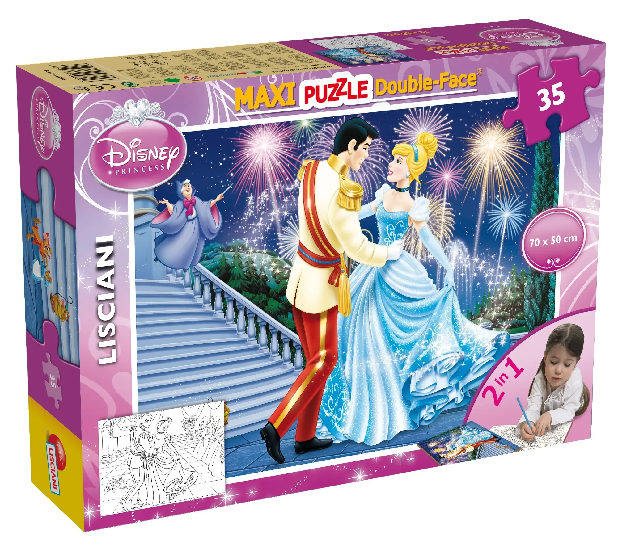 DISNEY PUZZLE DF MAXI FLOOR 35 CINDERELLA | G for Gadget