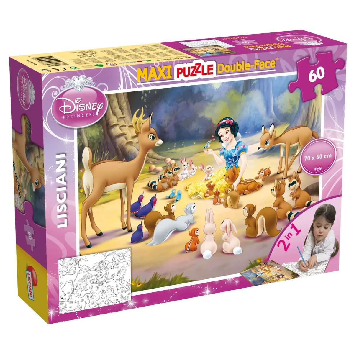 DISNEY PUZZLE DF MAXI FLOOR 60 SNOW WHITE | G for Gadget
