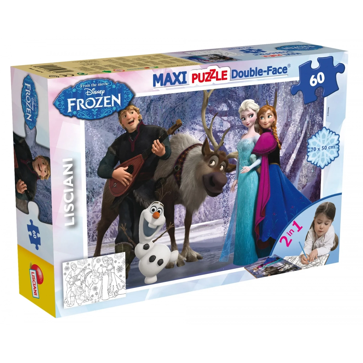 DISNEY PUZZLE DF MAXI FLOOR 60 FROZEN MUSIC AND FUN | G for Gadget
