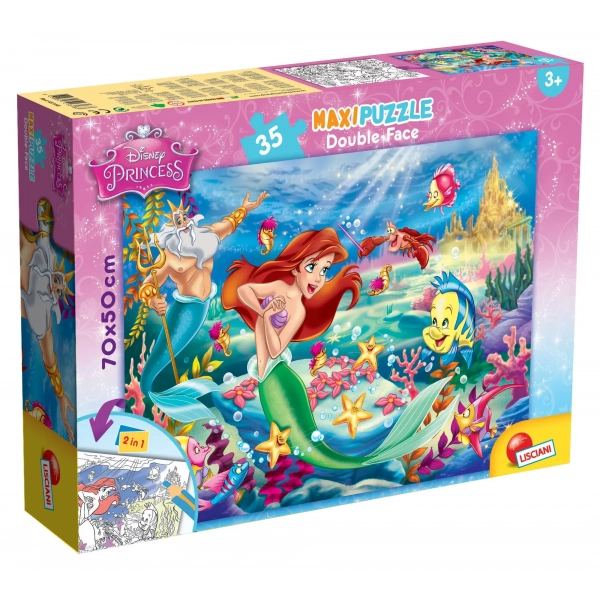 DISNEY PUZZLE DF MAXI FLOOR 35 THE LITTLE MERMAID