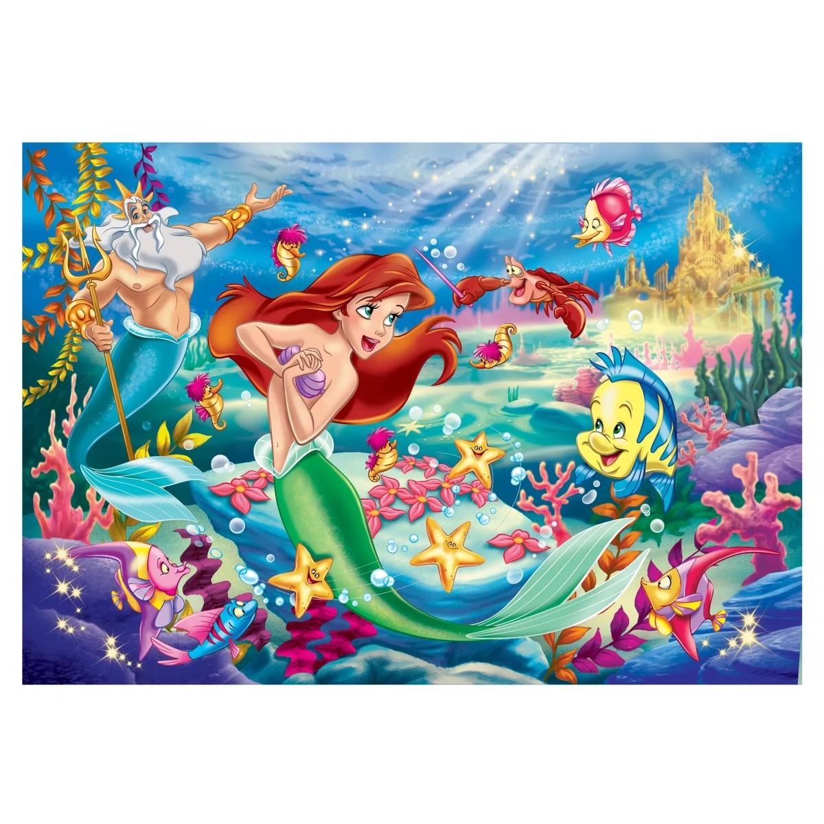 DISNEY PUZZLE DF MAXI FLOOR 35 THE LITTLE MERMAID