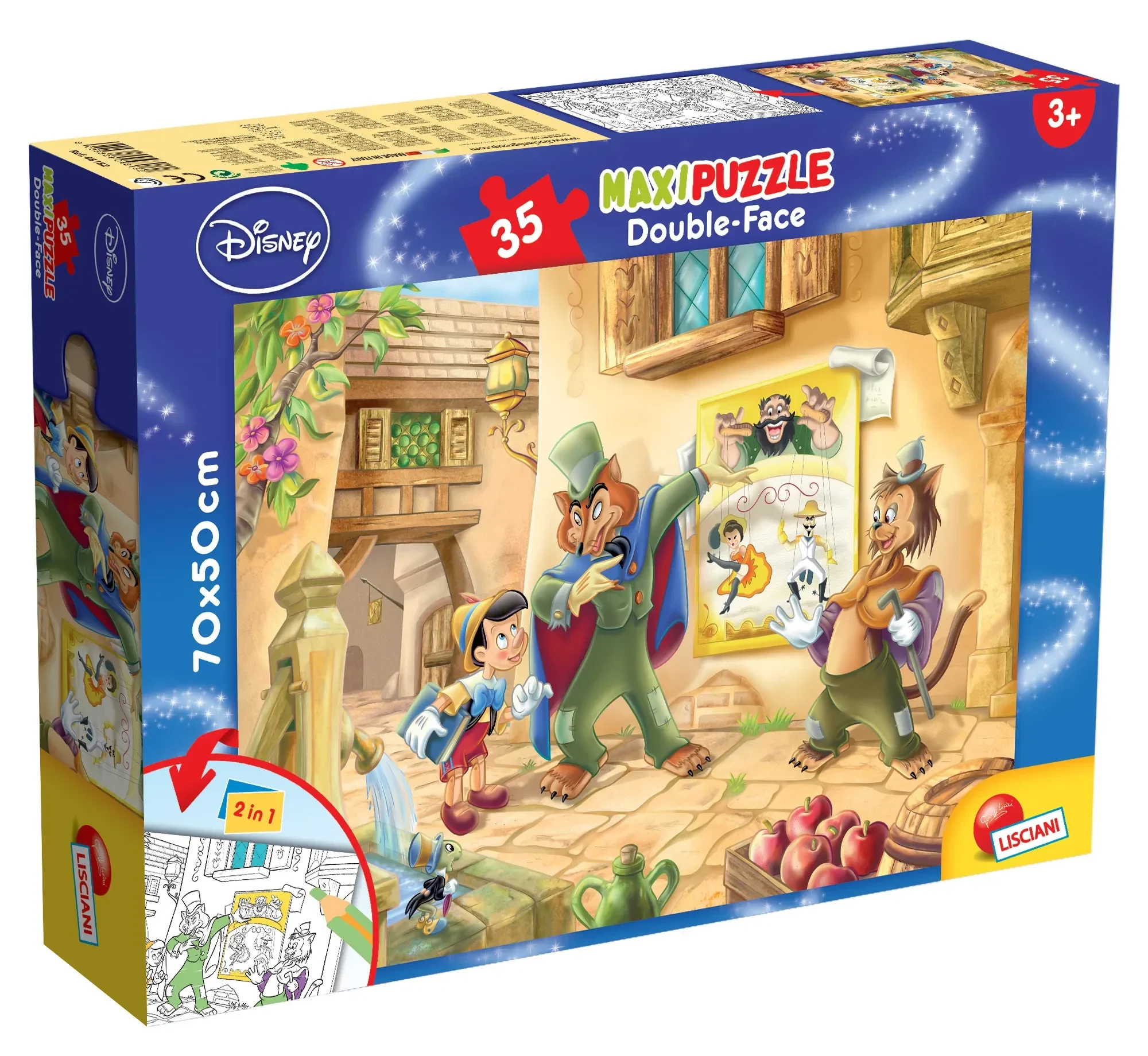 DISNEY PUZZLE DF MAXI FLOOR 35 PINOCCHIO | G for Gadget