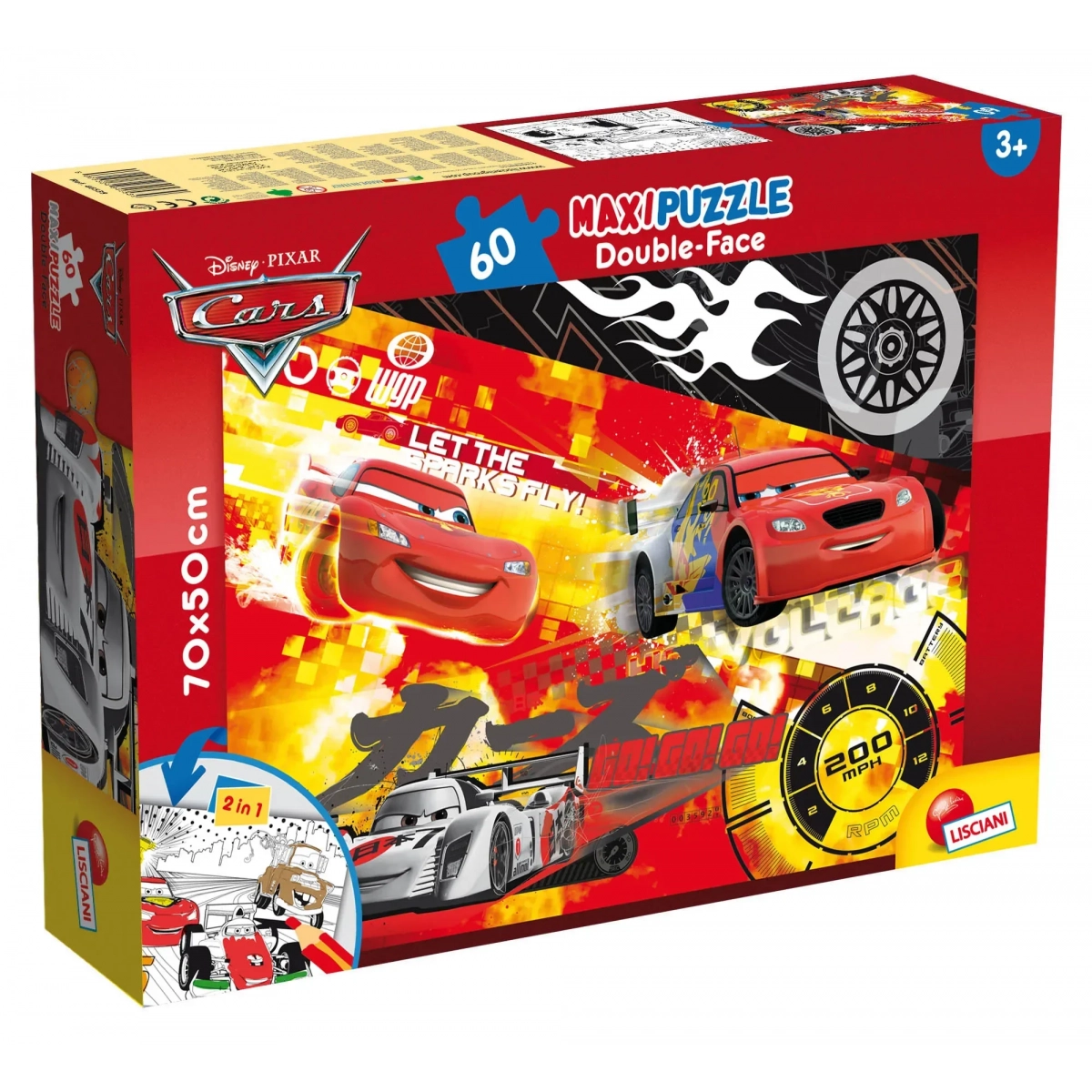 DISNEY PUZZLE DF MAXI FLOOR 60 CARS | G for Gadget
