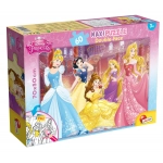 DISNEY PUZZLE DF MAXI FLOOR 60 PRINCESS