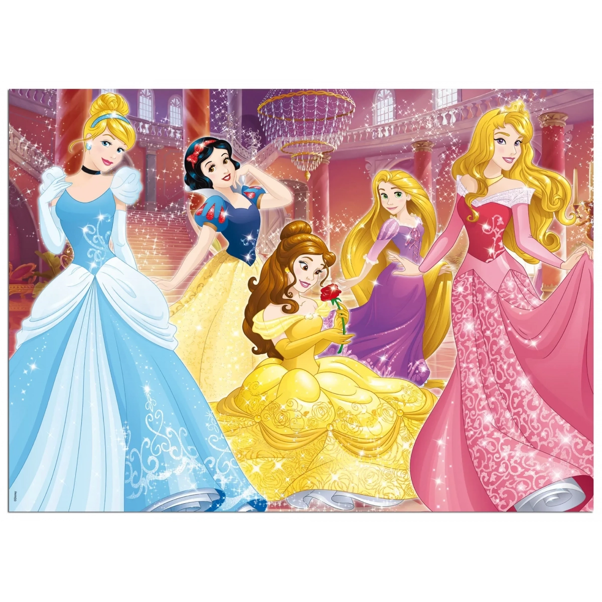 DISNEY PUZZLE DF MAXI FLOOR 60 PRINCESS