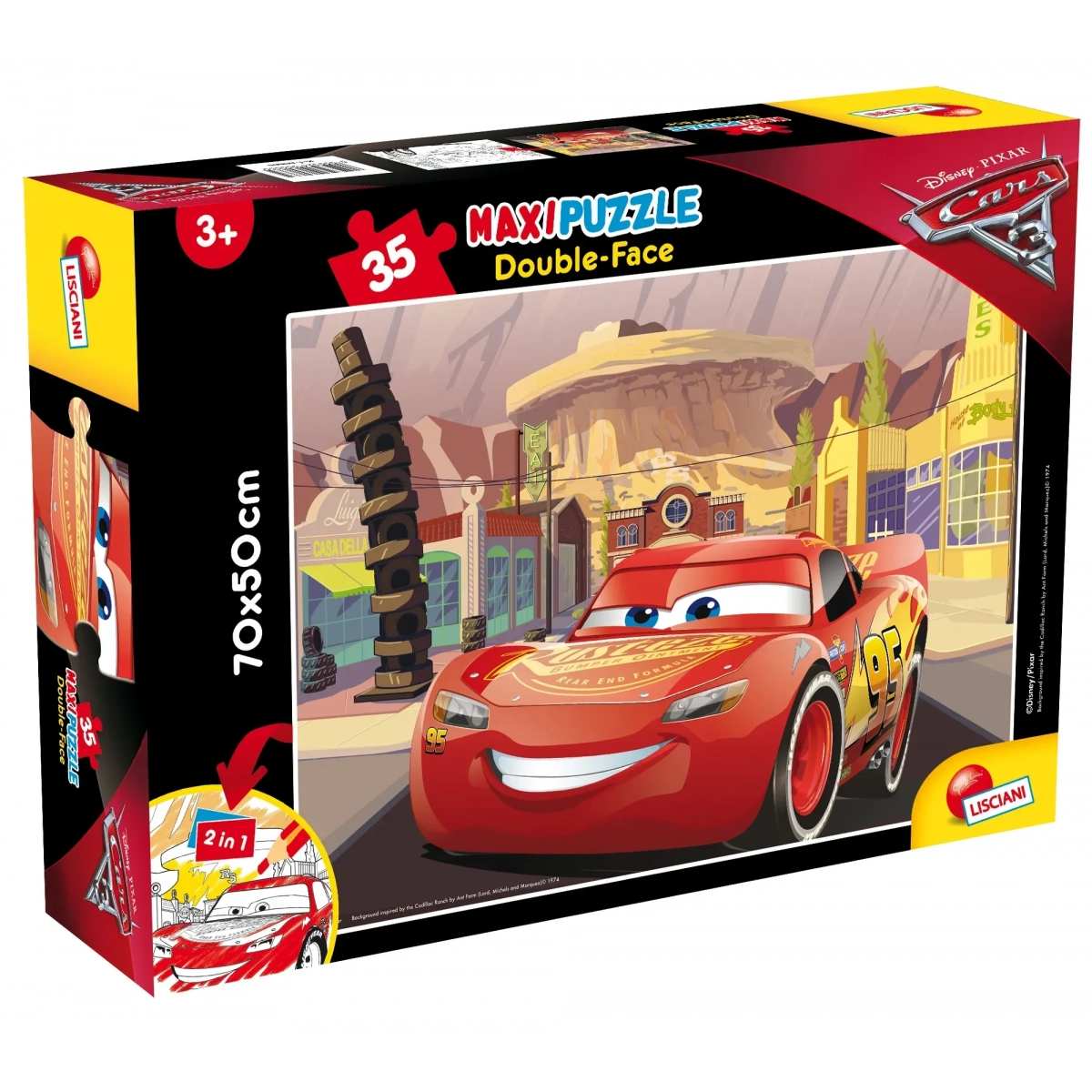 DISNEY PUZZLE DF MAXI FLOOR 35 CARS 3 - GO! GO! GO! | G for Gadget