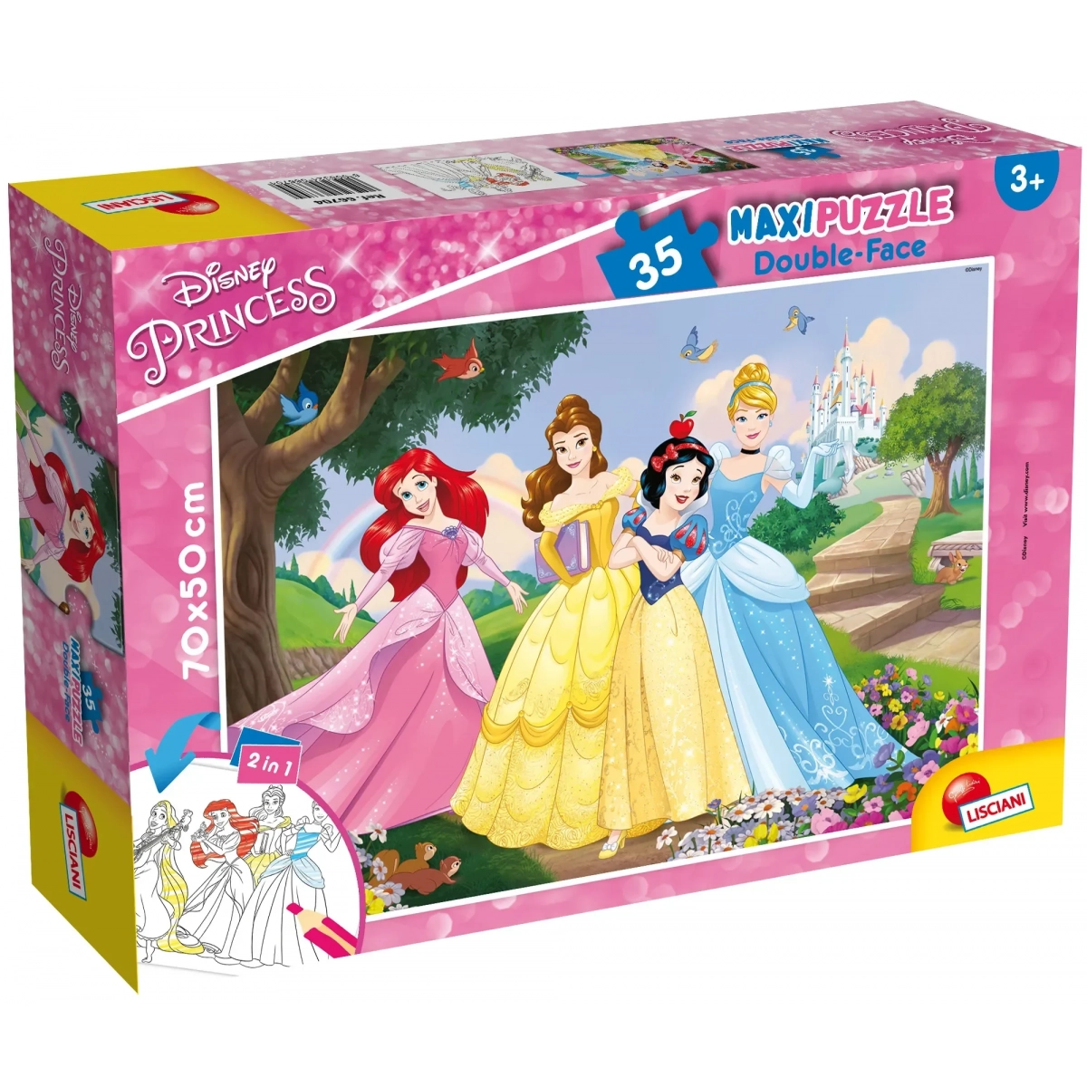 DISNEY PUZZLE DF MAXI FLOOR 35 PRINCESS | G for Gadget