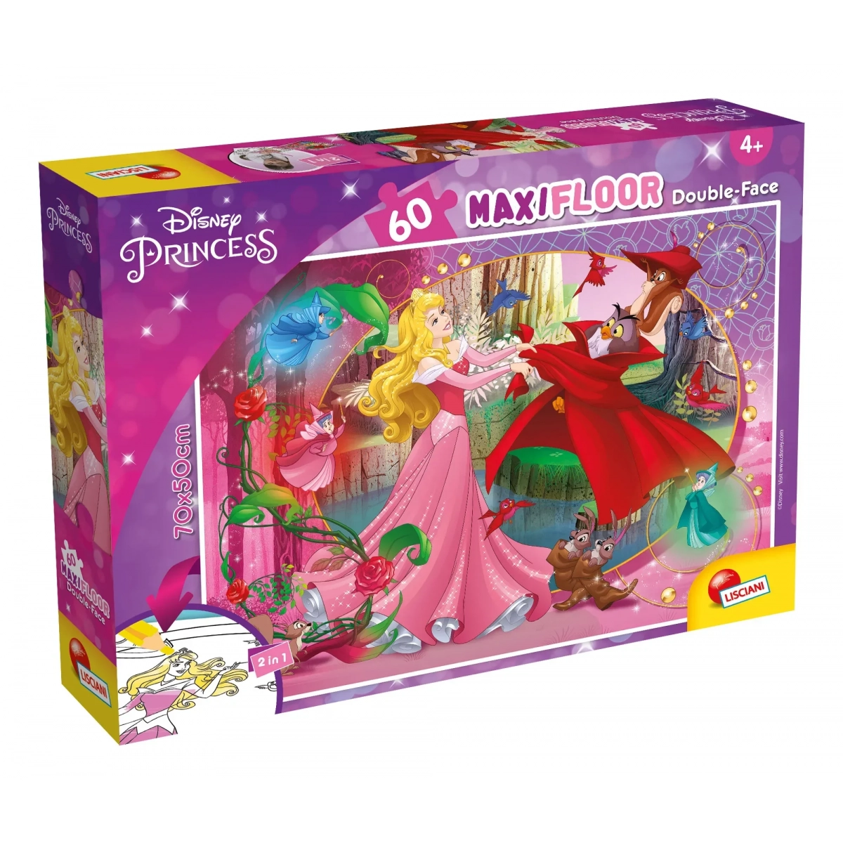 DISNEY PUZZLE DF MAXI FLOOR 60 AURORA SLEEPING BEAUTY | G for Gadget