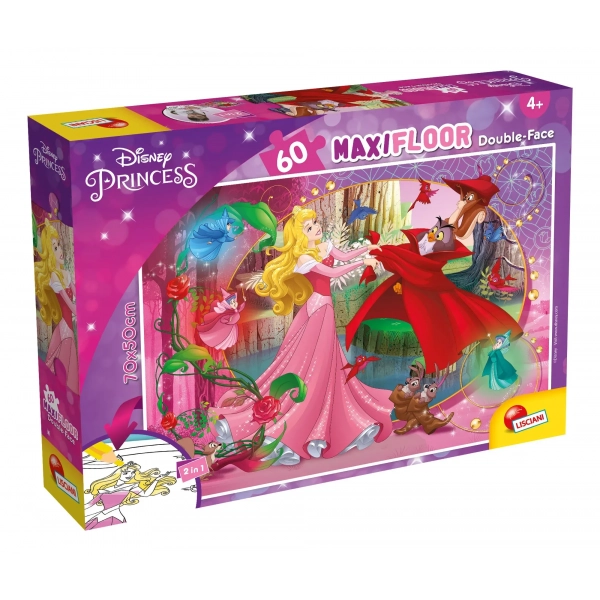 DISNEY PUZZLE DF MAXI FLOOR 60 AURORA SLEEPING BEAUTY