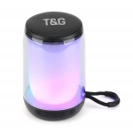 Ασύρματο ηχείο Bluetooth T&G TG-346 Με Φωτισμό LED Μαύρο