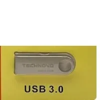 Technovo 8Gb Usb 3.0 Stick Ασημί