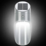 Ηλιακό φωτιστικό τοίχου LED με αισθητήρα κίνησης Solar LED Motion Sensor Wall Lamp γκρι