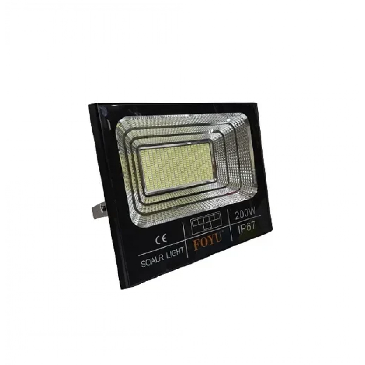 Αδιάβροχος ηλιακός προβολέας LED 200W με πάνελ & τηλεχειριστήριο Foyu FO-T2200 - Image 7