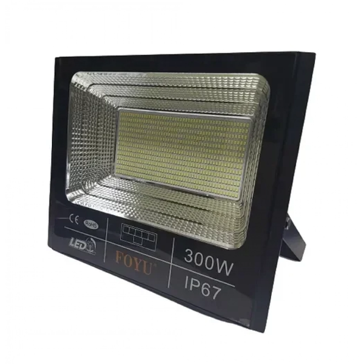 Αδιάβροχος ηλιακός προβολέας LED 300W με πάνελ & τηλεχειριστήριο Foyu FO-T2300 - Image 3