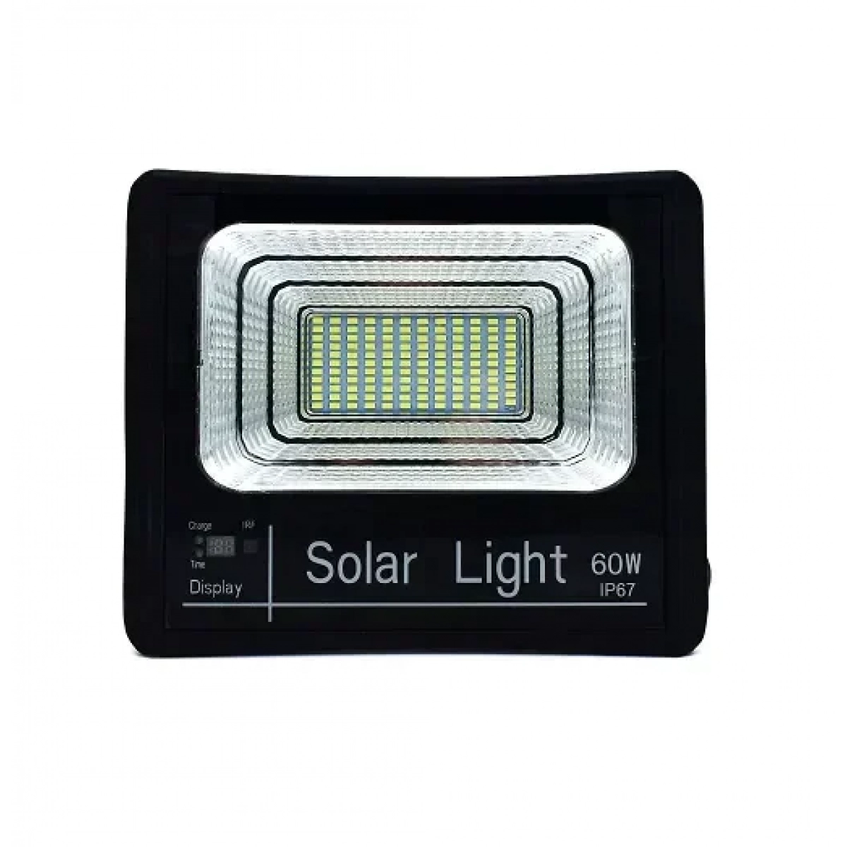 Αδιάβροχος ηλιακός προβολέας LED 60W με πάνελ & τηλεχειριστήριο LJD-6660 - Image 2