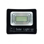 Αδιάβροχος ηλιακός προβολέας LED 60W με πάνελ & τηλεχειριστήριο LJD-6660 - Image 2