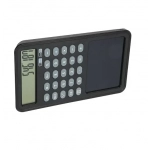 Αριθμομηχανή με οθόνη LCD και σημειωματάριο Calculation With Notepad μαύρο - Image 3