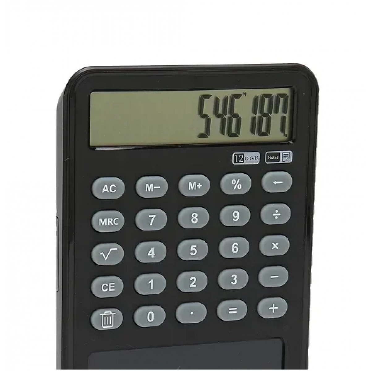Αριθμομηχανή με οθόνη LCD και σημειωματάριο Calculation With Notepad μαύρο - Image 6