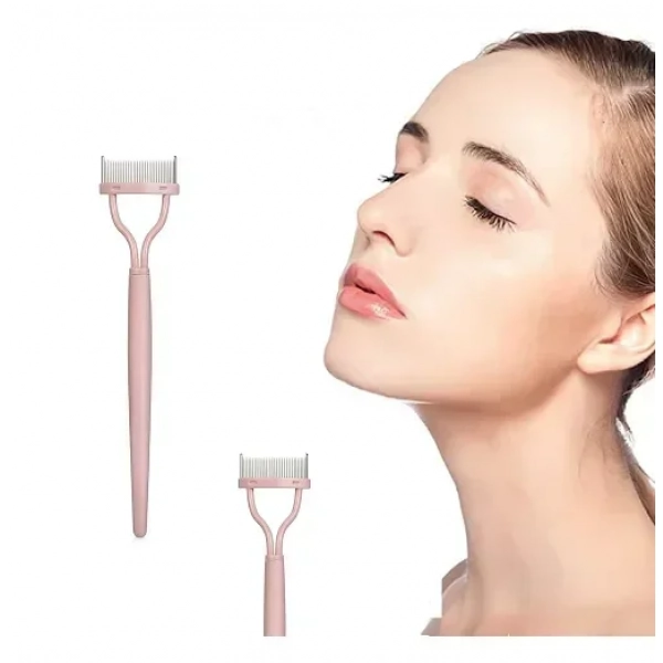 Χτένα διαχωρισμού βλεφαρίδων Eyelash Separator Comb ροζ