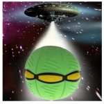 Δίσκος που μετατρέπεται σε μπάλα με LED φως Flat Ball πράσινο - Image 3