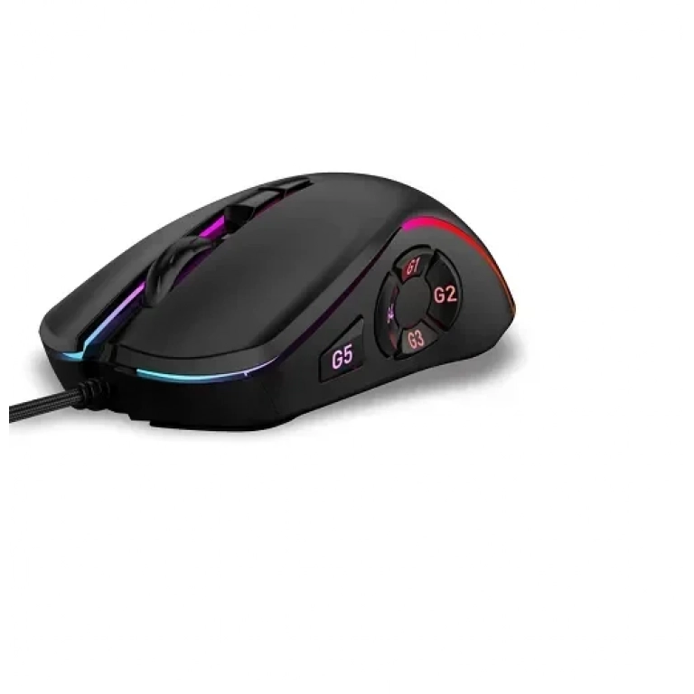 Ενσύρματο gaming ποντίκι RGB 2.4Ghz X9 Weibo σε μαύρο χρώμα