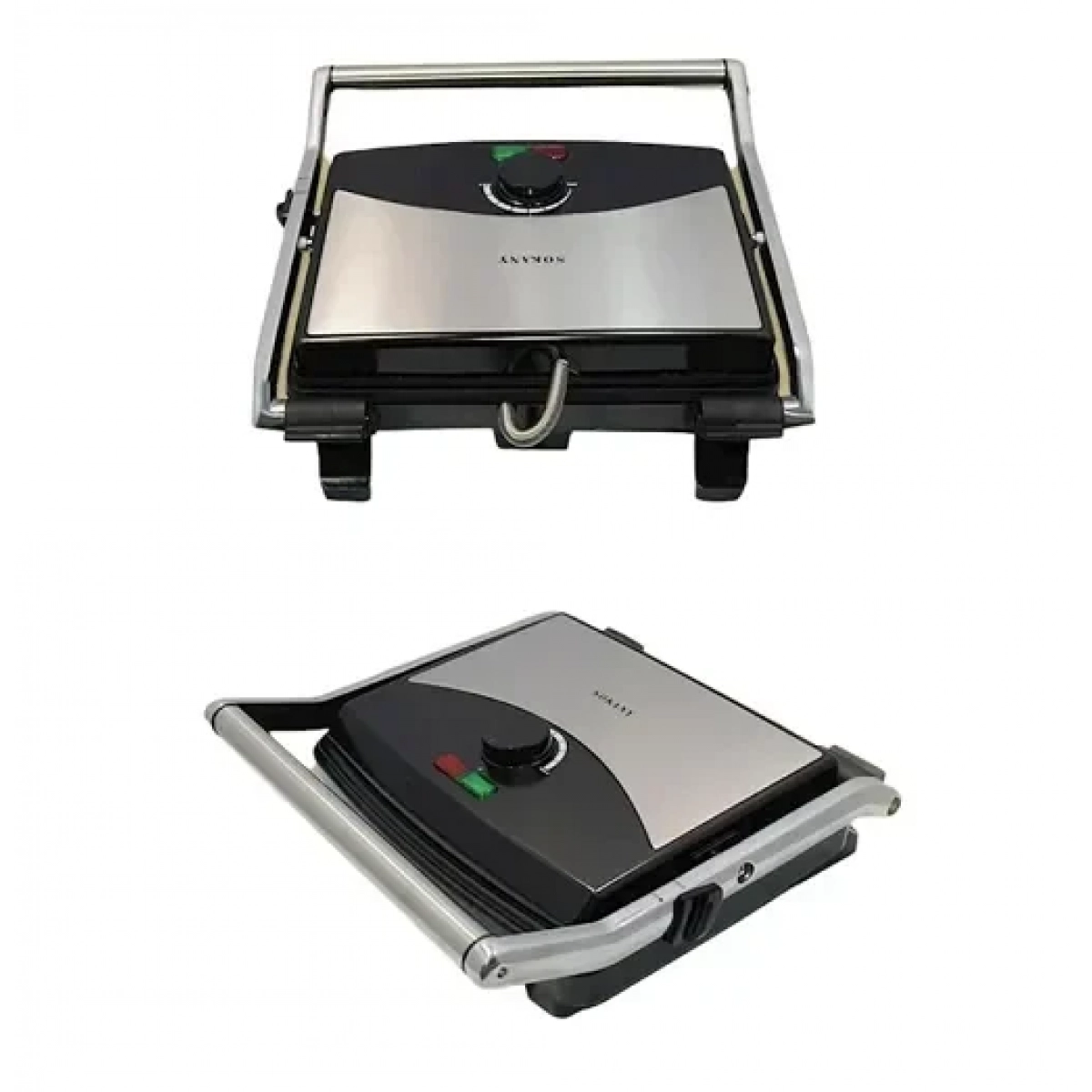 Επιτραπέζια ηλεκτρική τοστιέρα & grill 2000W Sokany KJ-210 μαύρη - Image 2