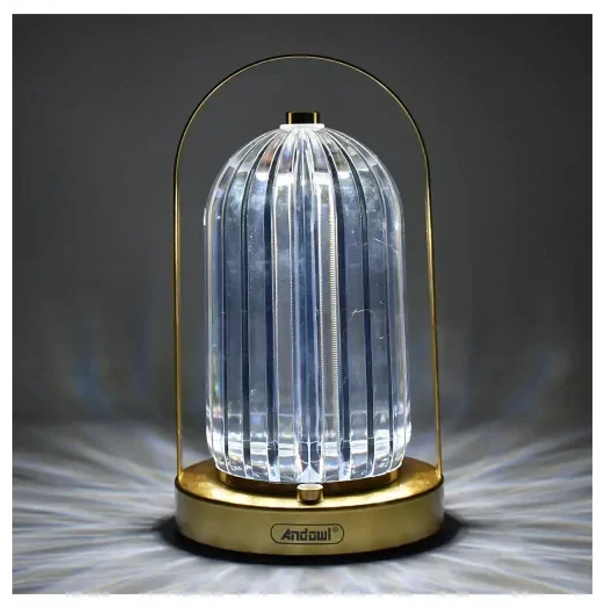 Επιτραπέζιο διακοσμητικό φωτιστικό LED 3000-6000K Andowl Q-LED33 χρυσό - Image 4