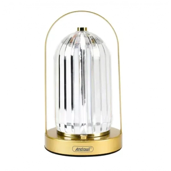 Επιτραπέζιο διακοσμητικό φωτιστικό LED 3000-6000K Andowl Q-LED33 χρυσό