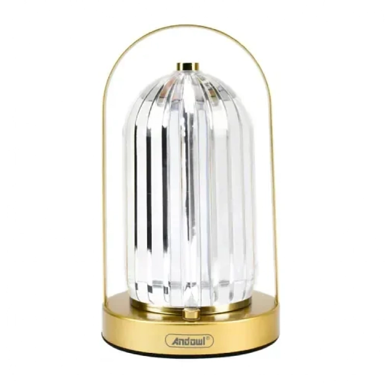 Επιτραπέζιο διακοσμητικό φωτιστικό LED 3000-6000K Andowl Q-LED33 χρυσό