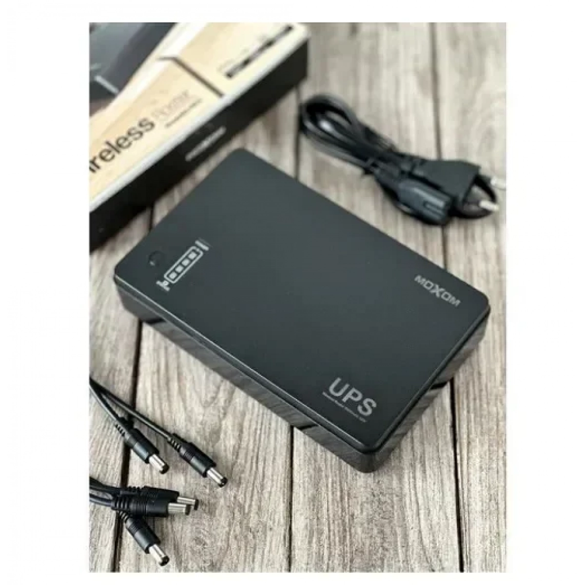 Φορητό επαναφορτιζόμενο Mini UPS 8800mAh MX-PB73 Moxom - Image 3