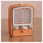 Φορητό Mini Air Cooler – Υγραντήρας USB με 3 ταχύτητες FH-168 πορτοκαλί
