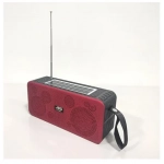 Ηλιακό ασύρματο ηχείο Bluetooth με karaoke H1655MIC Joc κόκκινο - Image 3