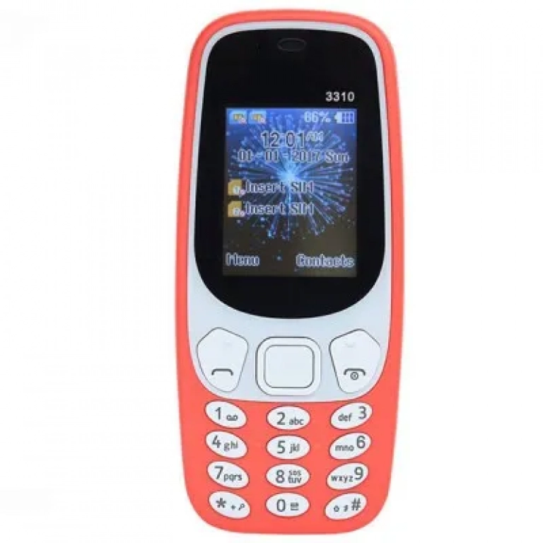 Κινητό τηλέφωνο Dual Sim 3310 Audio Jack FM Radio με οθόνη 1.8" LCD 320x240 QVGA