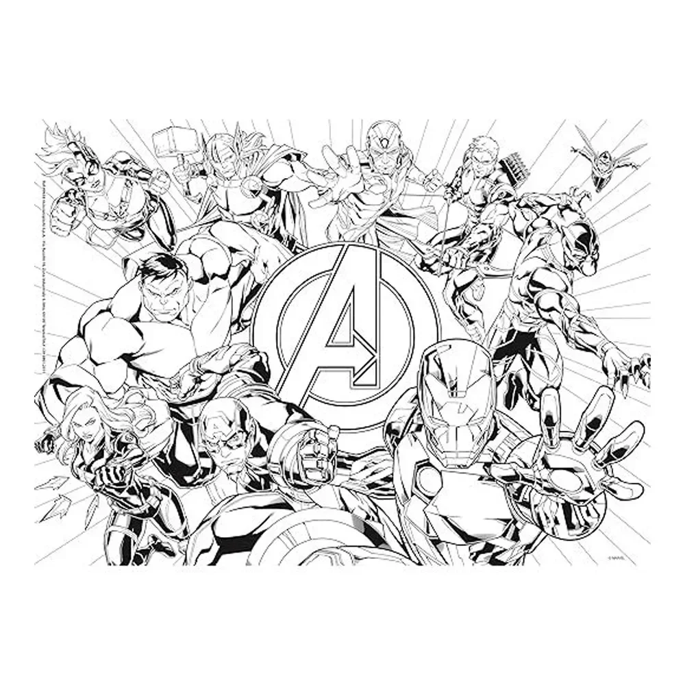 Marvel Puzzle DF M-Plus 60 Avengers - Lisciani | G for Gadget