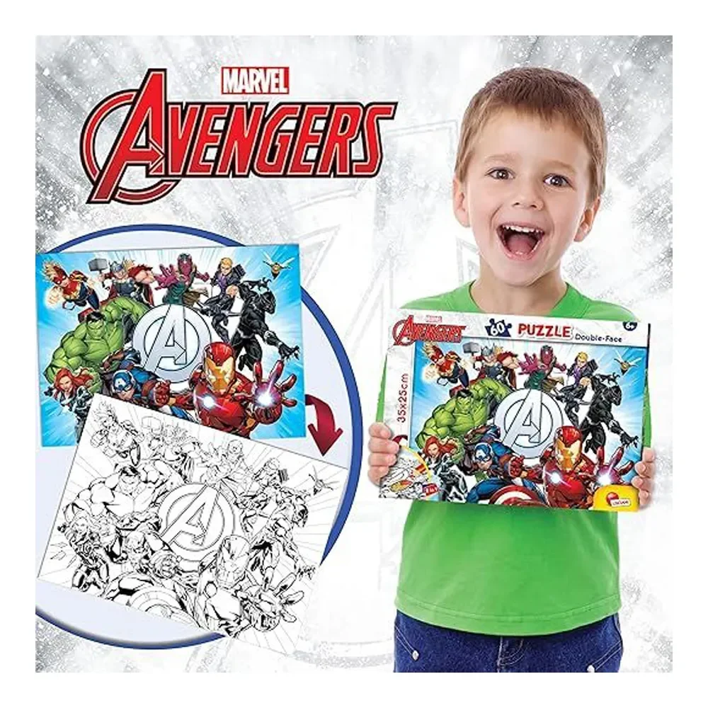 Marvel Puzzle DF M-Plus 60 Avengers - Lisciani | G for Gadget