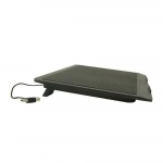 N191 Cooling Pad για Laptop έως 17" με 1 Ανεμιστήρα και Φωτισμό σε Μαύρο Χρώμα - Photo7