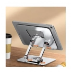 Περιστρεφόμενη μεταλλική βάση tablet 360° Tablet Computer Rotary Support ασημί - Image 3