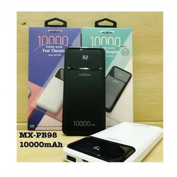 Power bank 10000 mAh Moxom MX-PB98 λευκό