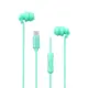 WK YB02 In-ear Handsfree Ενσύρματα με Βύσμα Type C Πράσινο