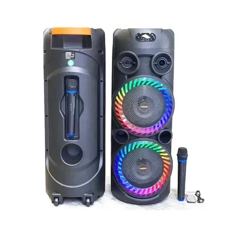 Σύστημα Karaoke bluetooth με μικρόφωνo και τηλεχειριστήριο Kimiso QS-4225 μαύρο