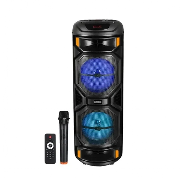 Σύστημα Karaoke bluetooth με μικρόφωνo και τηλεχειριστήριο Kimiso QS-8211 μαύρο
