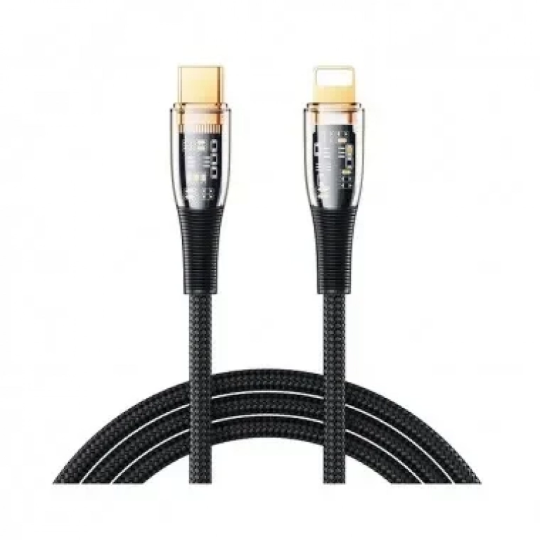 Remax USB-C to Lightning Cable 20W Μαύρο 1.2m (RC-C061)