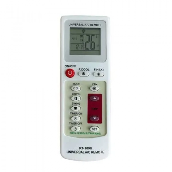Τηλεχειριστήριο Universal KT-109II με οθόνη LCD για Κλιματιστικό