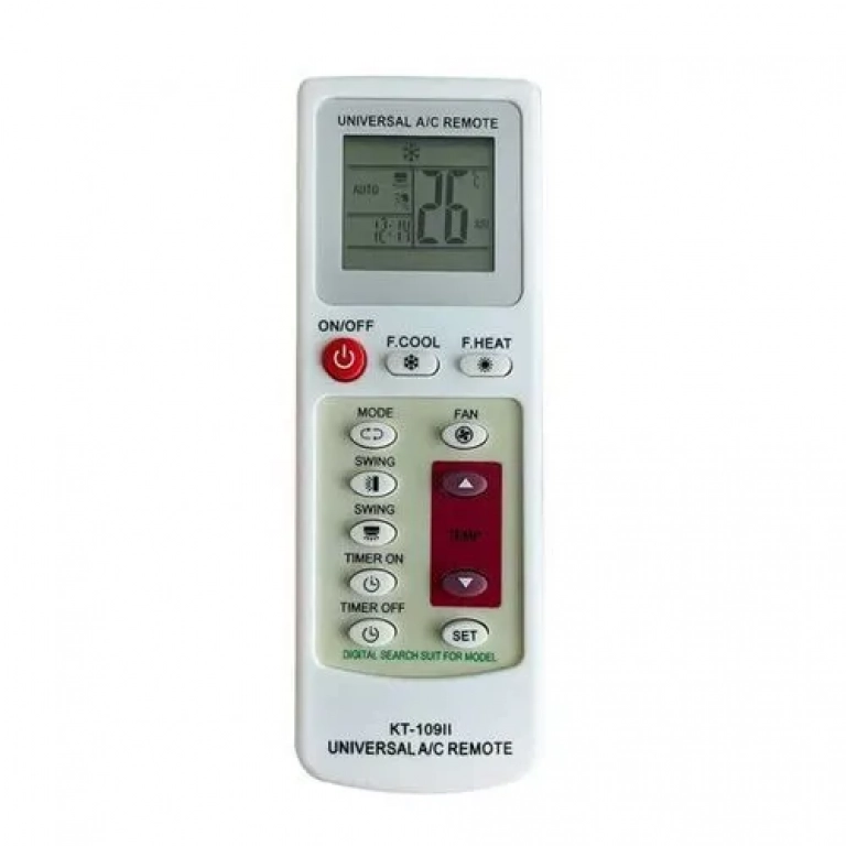 Τηλεχειριστήριο Universal KT-109II με οθόνη LCD για Κλιματιστικό