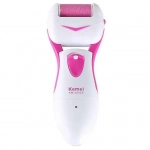 Επαναφορτιζόμενη Συσκευή Αφαίρεσης Κάλων Ποδιών KEMEI KM-2502Χ σε Ροζ Χρώμα